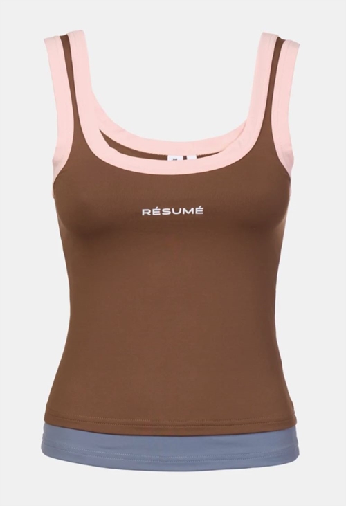 RESUME ALEXRS TOP MULTI BROWN
